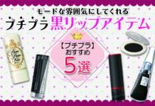 おすすめプチプラ黒リップアイテム5選 モードな雰囲気にしてくれる黒リップについて紹介します。