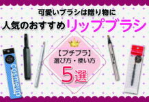 リップブラシおすすめ5選|人気のプチプラ・選び方・使い方|可愛いブラシは贈り物に