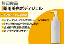 【プチプラ】無印良品|薬用美白ボディジェルの効果とおすすめの使い方について徹底レビュー!