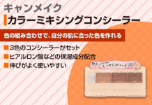 おすすめコンシーラーパレット!人気のキャンメイクカラーミキシングコンシーラー